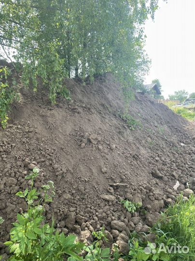 Земля плодородная грунт растительный (суглинок)