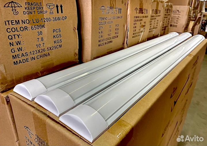 Потолочный линейный светодиодный светильник (LED)