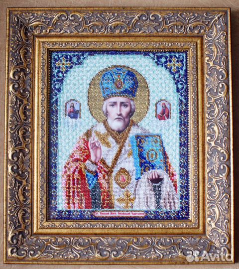 Иконы вышитые бисером