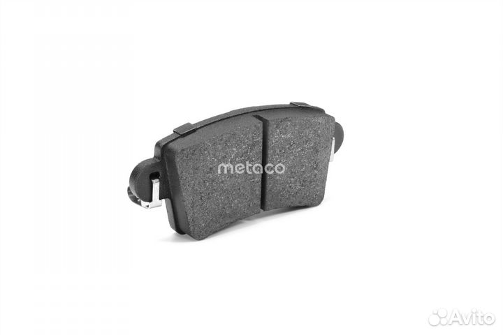 Колодки тормозные задние дисковые renault