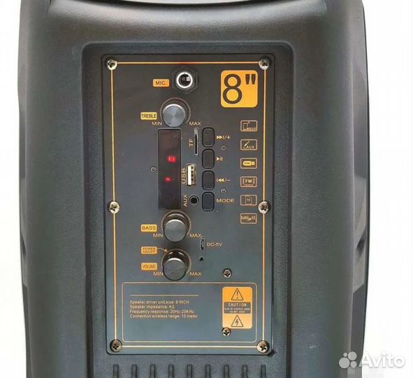 Беспроводная колонка с караоке