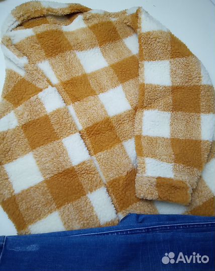 Куртка -рубашка и джинсы на 134см