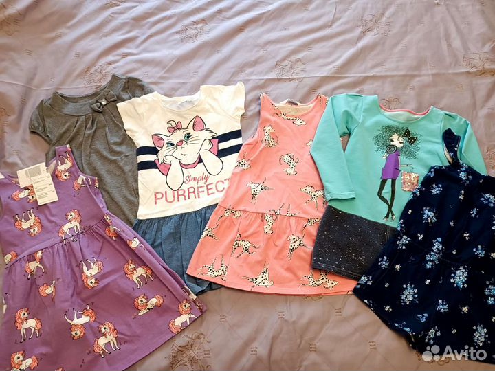 Вещи пакетом на девочку 4-5 лет