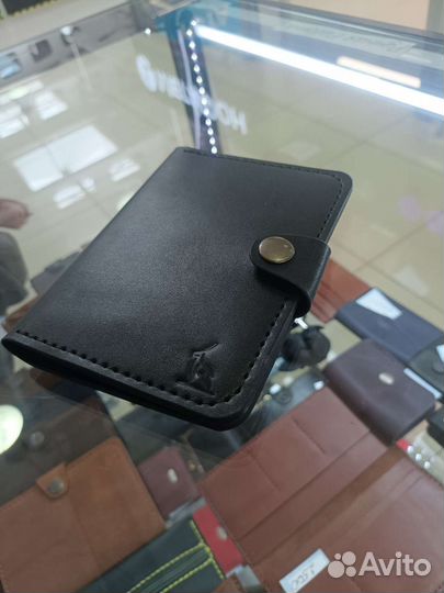 Обложка для автодокументов натуральная кожа