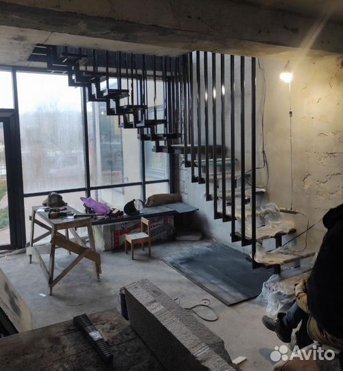 Изготовление металлических лестниц