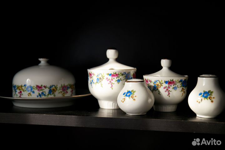 Столовый сервиз ГДР Henneberg porzellan 32п