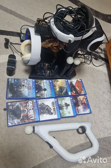 Sony playstation 4, vr шлем