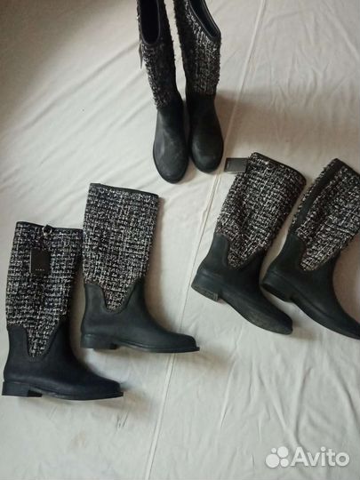 Сапоги zara Basic collection 36,38