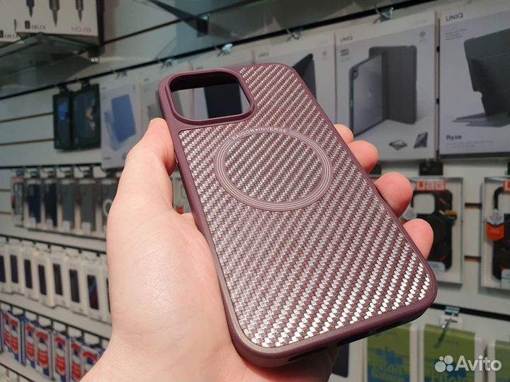 Чехол Карбон Raigor Inverce iPhone 14 Pro Max