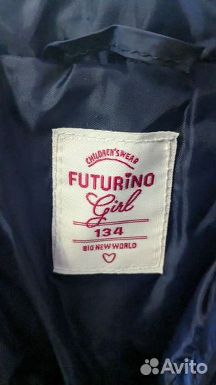 Пальто для девочки 134