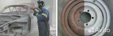 Пескоструйная очистка