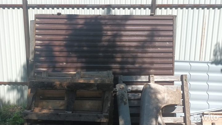 Ворота распашные бу