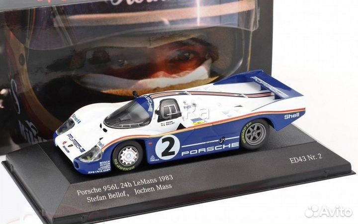 Porsche 956 LH №2 24h LeMans 1983 1:43 Yu-Ra