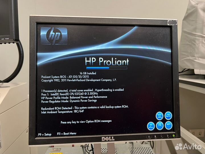 Серверы HP ProLiant DL120G7