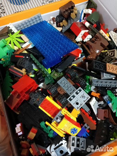Lego детали россыпью