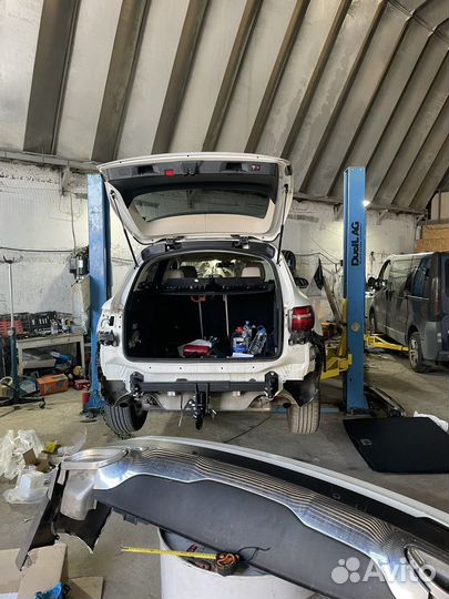 Устлитель заднего бампера Mercedec GLC X253