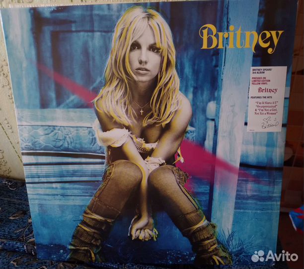 Britney spears britney LP Limited Edition Yellow
