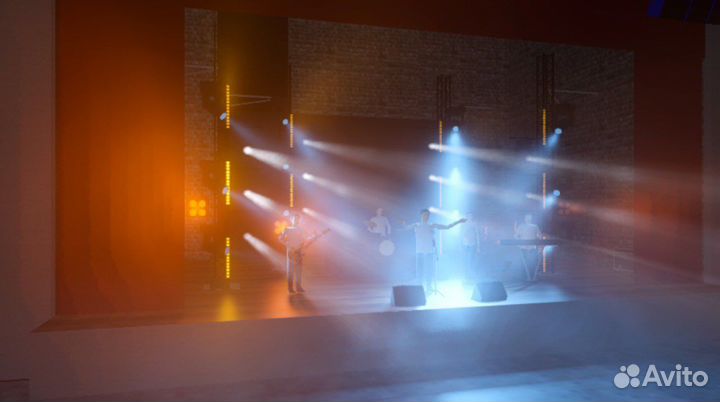 Аренда звука света беклайна светодиодного экрана