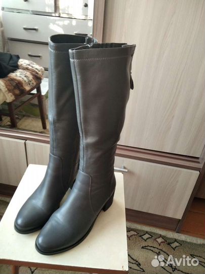 Сапоги осень весна женские 38 новые