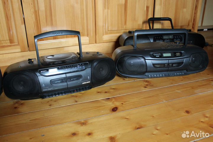 Бумбоксы Sony,Panasonic,Sharp