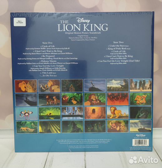 The Lion King OST (zoetrope, 30th anniversary)