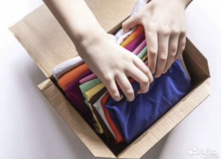 Коробка с вещами для Васильевой