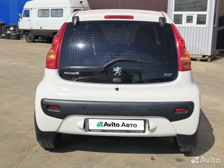 Peugeot 107 1.0 AMT, 2010, 111 000 км