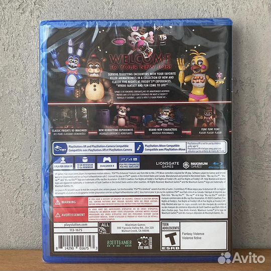 Five Nights AT Freddy's: Help Wanted PS VR PS4