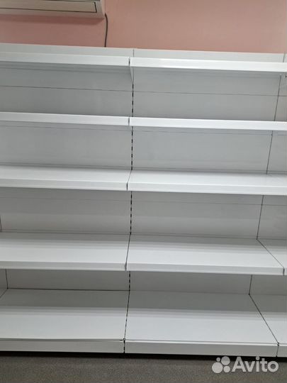 Стеллажи металлически торговый для магазина бу