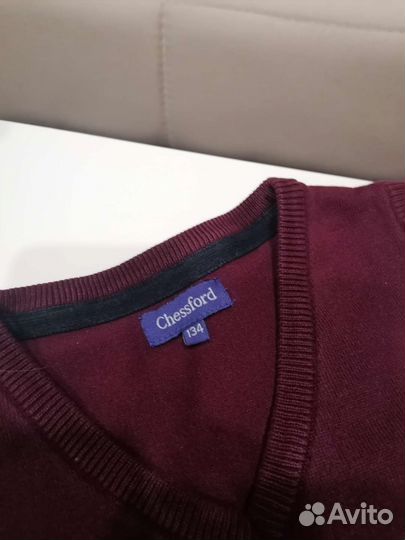 Жилет бордовый 47 шк