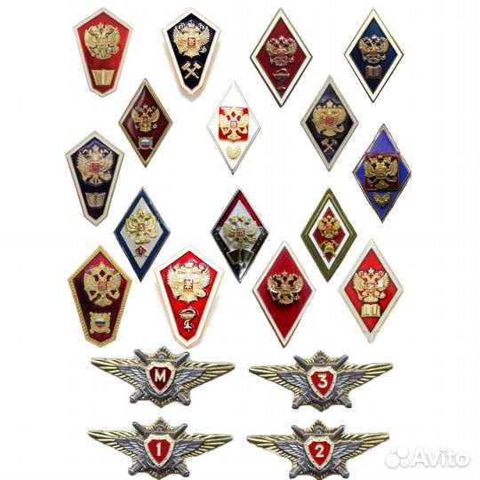 Нагрудные знаки: классности, об образовании