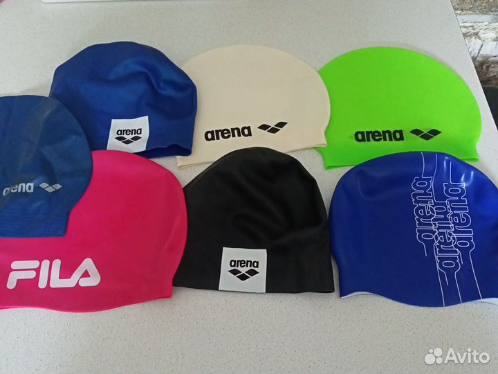 Шапочка для плавания arena