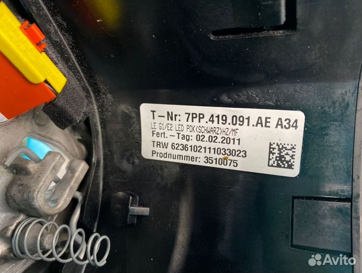 Руль Porsche Cayenne 958 M55.02 3.6 2011