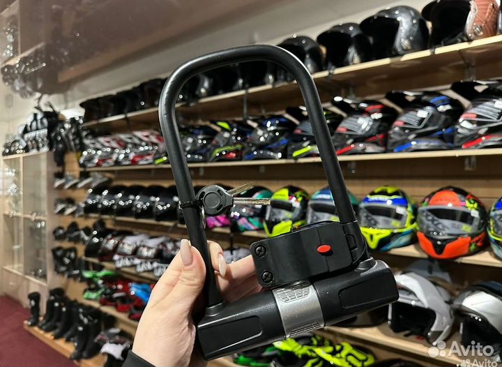 Замок дуга противоугонный для мото
