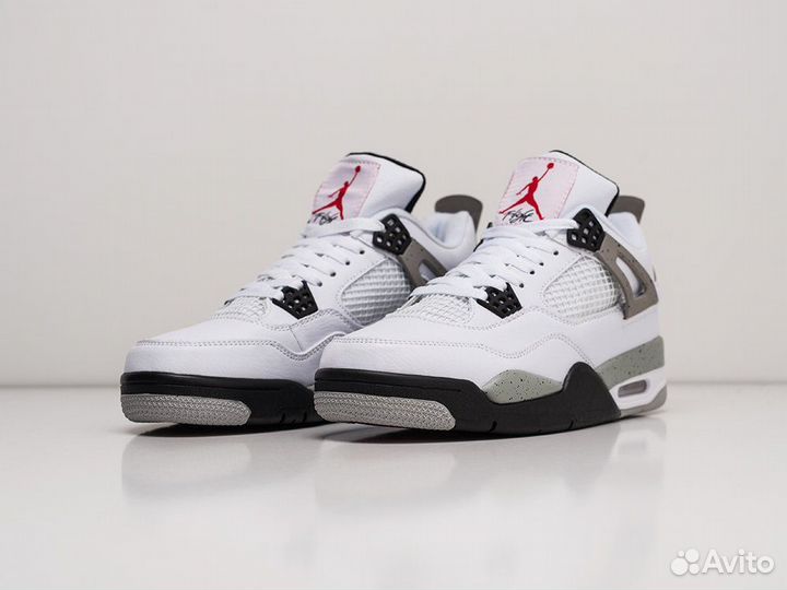 Кроссовки Air Jordan 4 Cement (36-45)