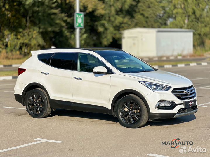 Hyundai Santa Fe 2.2 AT, 2015, 93 700 км