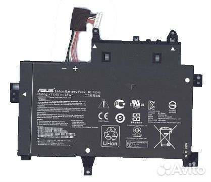Аккумулятор для Asus TP500LN, (B31N1345), 48Wh, 11.4V