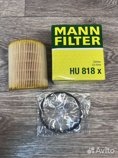 Фильтр масляный Mann Filter, HU 818 X