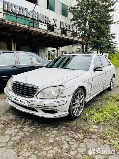 Mercedes-Benz S-класс 5.0 AT, 1999, 300 000 км