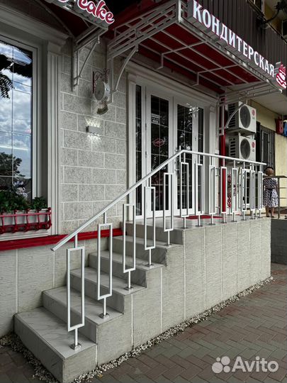 Перила из нержавеющей стали / поручни