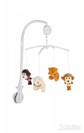 Мобиль на кроватку Mioshi лучшие друзья