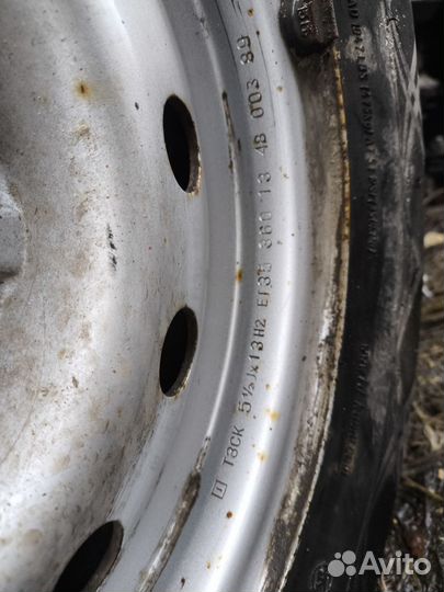 Колеса тзск ваз R13 ET35