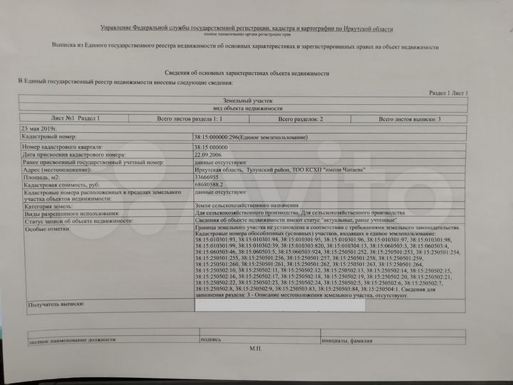 Участок 28,8 га (СНТ, ДНП)