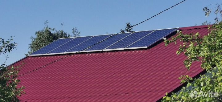 Сетевая солнечная станция 3 квт
