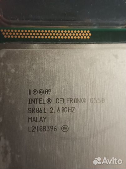 Процессор Intel g550