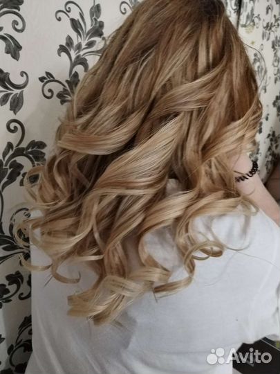 Наращивание волос 