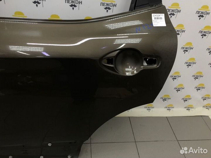Дверь задняя левая Nissan Qashqai J11E 1.5 K9K 636