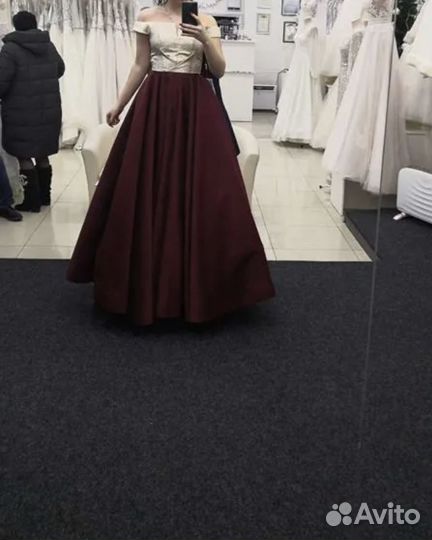 Вечернее платье в пол