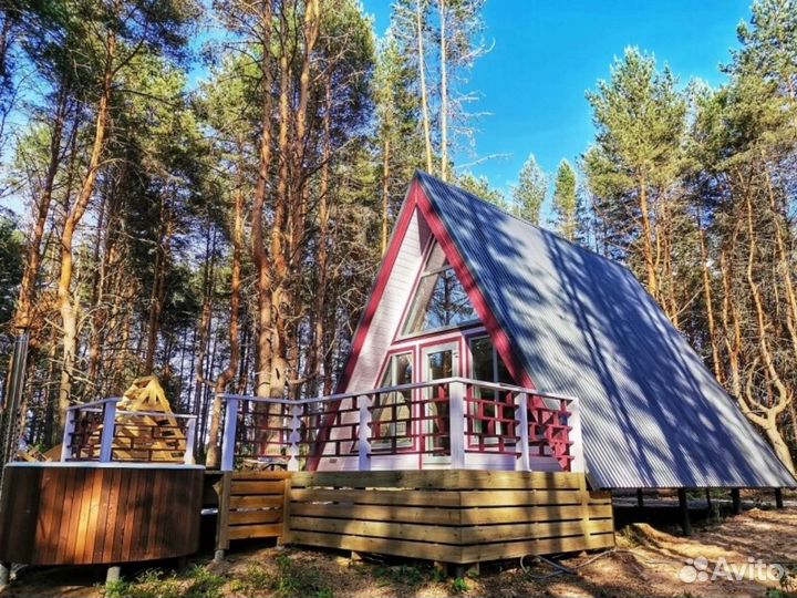 Каркасный Дом А фрейм под ключ