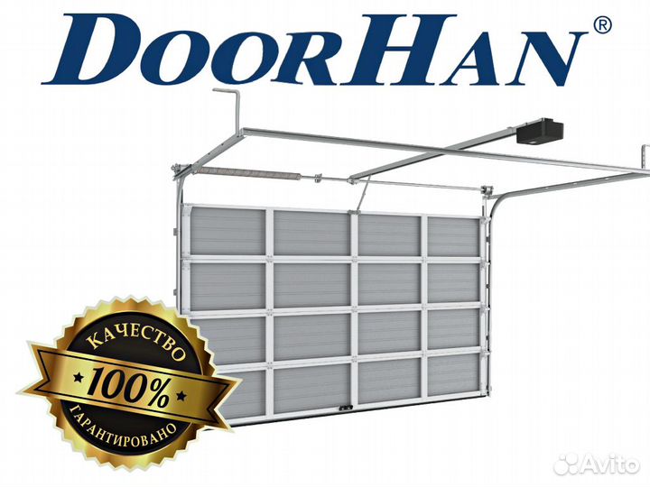 Холодные секционные ворота RSD02-SLP